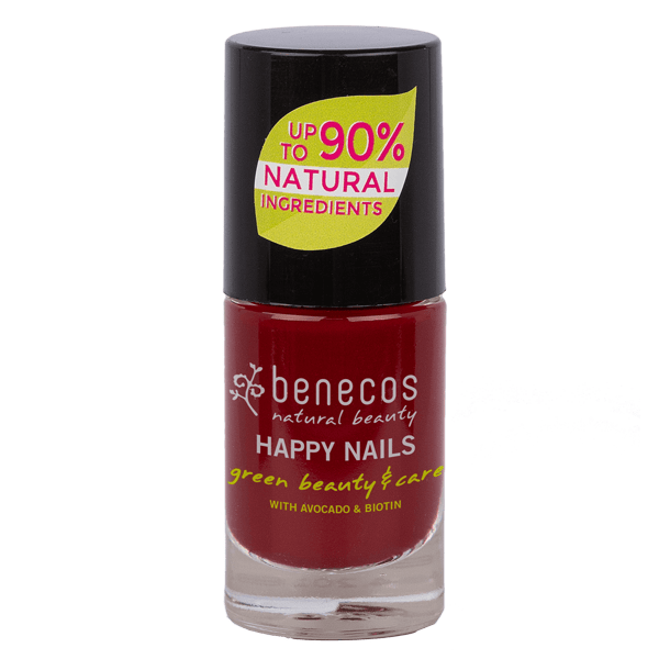 BENECOS natural NAGELLACK cherry red